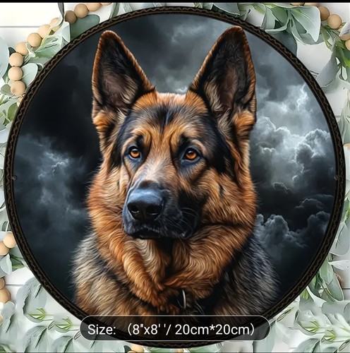 Lovely round metal german - metal,