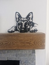 German Shepherd - Metal Wall