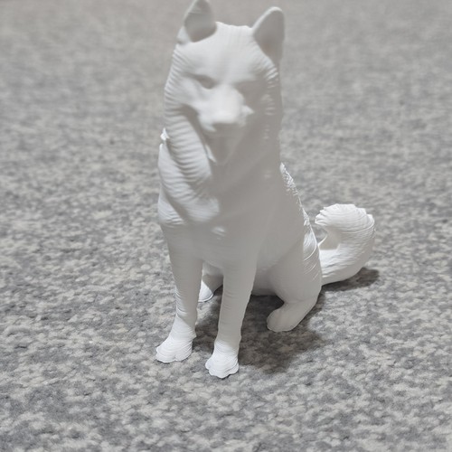 Plastic alsatian german - plastic, alsatian/german