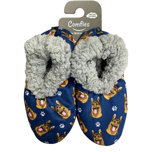 German shepherd slippers - shepherd,