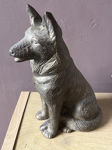 Metal german shepherd dog - metal,