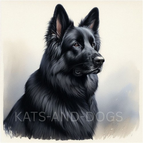 Alsatian german shepherd - alsatian,
