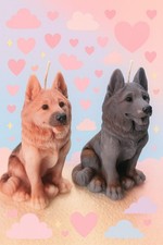 German Shepherd Candle -