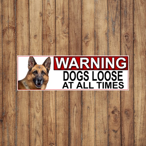 German shepherd warning dogs - shepherd,