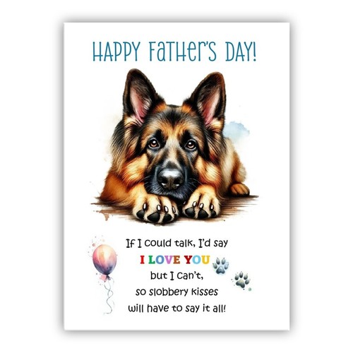 Father day german shepherd - day,