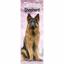 German Shepherd Slim Calendar
